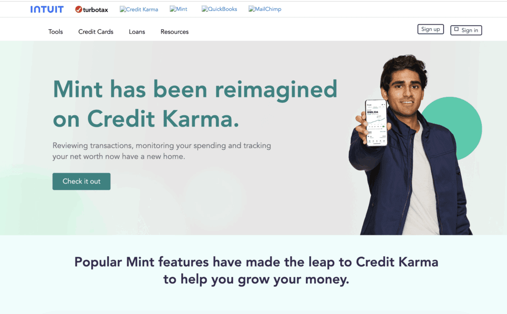 Mint (by Intuit)